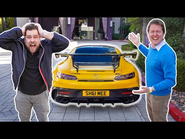 WATCH EXPERT REACTS to Driving My AMG GT Black Series! Nico Leonard at the Wheel