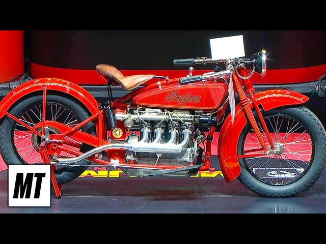This 1927 Indian Ace Four Went for How Much? | Mecum Auctions Las Vegas | MotorTrend