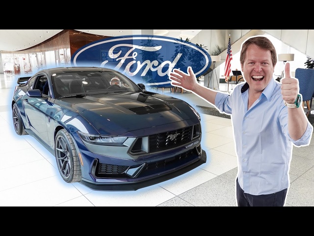 REVEALING the NEW SHMEEMOBILE in the USA! I've Bought a Ford Mustang DARK HORSE