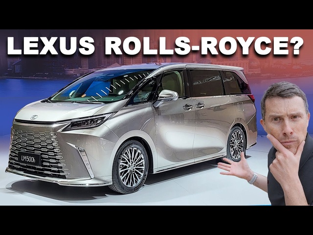 Lexus ‘Rolls-Royce’ 7-Seater - the £200,000 LM and all the best new cars at the Shanghai Auto Show!