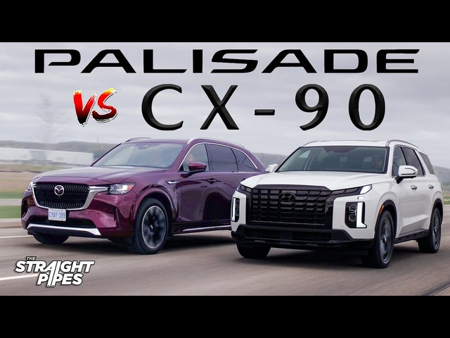 2024 Mazda CX-90 vs Hyundai Palisade - Worth the $10k Difference?
