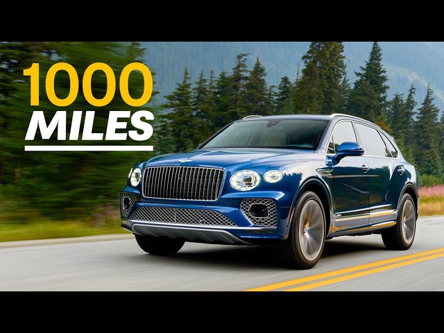 VLOG: Living With A Bentley Bentayga: 1000 Mile USA Road Trip!