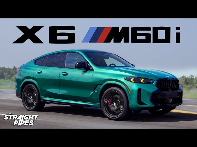 SO FAST! 2024 BMW X6 M60i Review