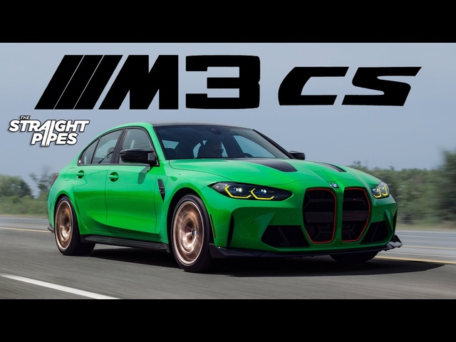 ///MONSTER! - 2024 BMW M3 CS Review