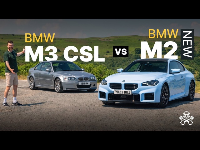 2023 BMW M2 vs M3 CSL (E46) | PistonHeads