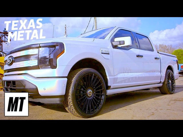 Air Suspension on an Electric Truck?? | Texas Metal | MotorTrend