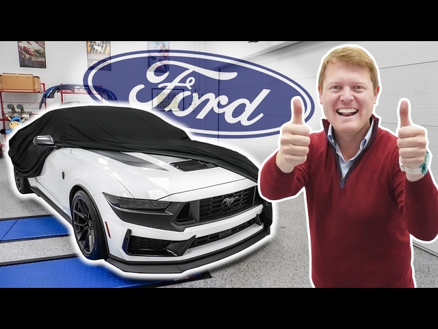 IT'S HERE! Collecting My New FORD MUSTANG DARK HORSE