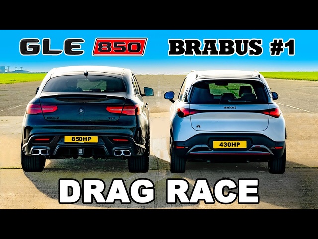 Cheapest BRABUS v Expensive BRABUS: DRAG RACE