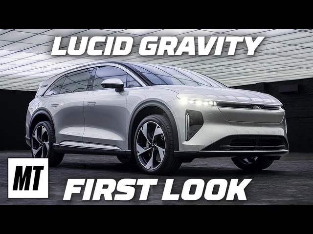 Lucid Gravity - Luxurious Electric SUV for under $80,000? | First Look