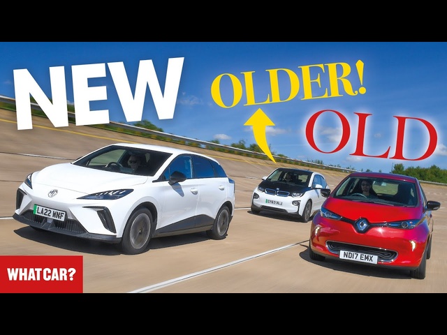 NEW Electric car vs OLD electric car (vs OLDER EV!!) – are new EVs REALLY better? | What Car?