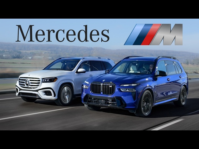 2024 BMW X7 vs Mercedes GLS Review - $150,000 Luxury SUV Battle