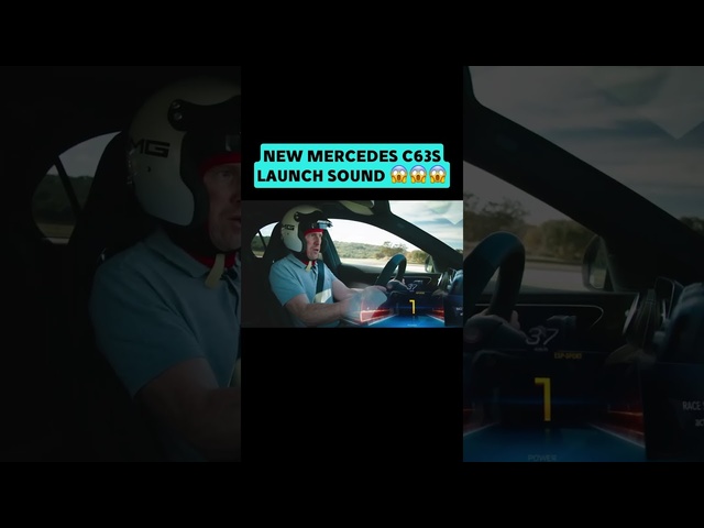 New Mercedes C63s launch sound!!! ????