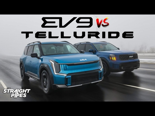 2024 <em>Kia</em> EV9 vs <em>Kia</em> Telluride - Worth the $15k Difference?
