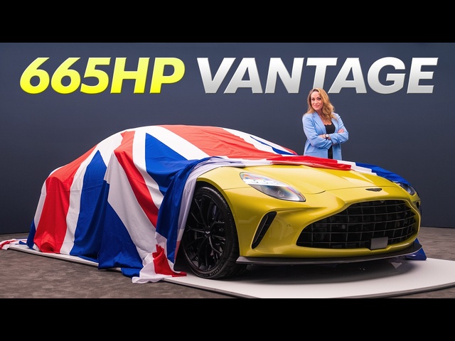 The NEW Aston Martin Vantage Is A 665HP BEAST! | 4K