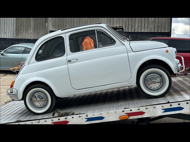 Classic Fiat 500 upgrade part 1. Engine gets removed but what horrors are hiding inside?