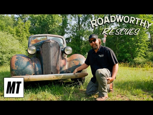 Abandoned 1937 Chevrolet Deluxe Has Been Sitting for 25 Years! | Roadworthy Rescues