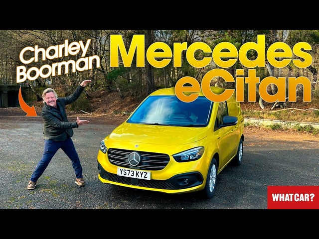 NEW Mercedes eCitan electric van review – Charley Boorman drives mini Merc! | What Car?