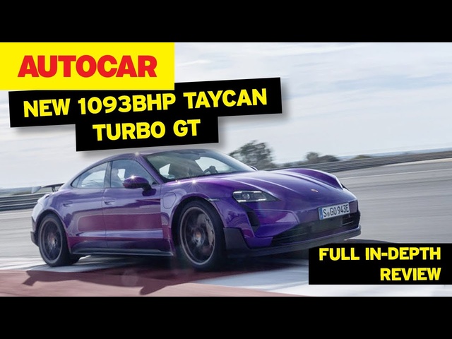 Porsche Taycan GT full in-depth review | 1093bhp | 0-62 2.2sec | Autocar