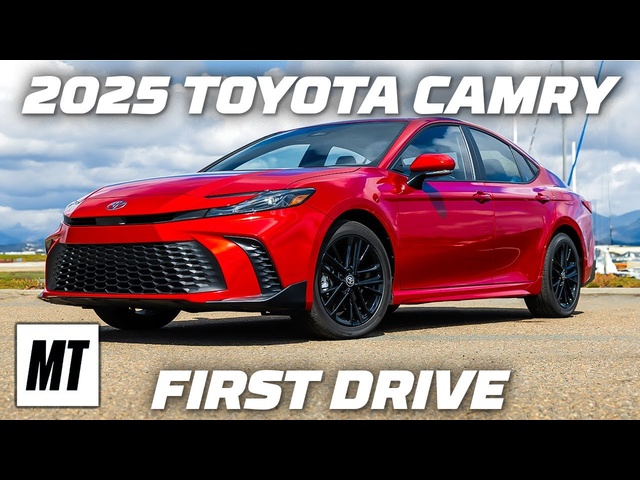 2025 Toyota Camry First Drive: The King of Sedans Just Got a Lot More Fun | MotorTrend
