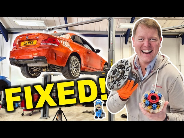 FIXING the UK's CHEAPEST BMW 1M! Installing a New Quaife Differential