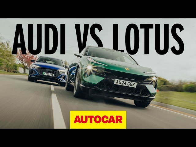 Lotus Eletre vs Audi SQ8 E-tron | Luxury £100k electric SUV shootout