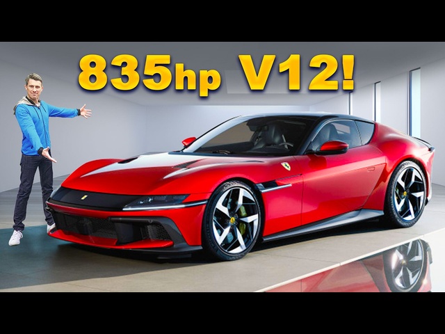 New Ferrari V12 - full details!