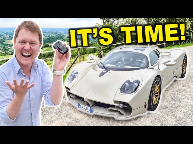 MY DREAM PAGANI UTOPIA! First Drive in the New Manual V12 Masterpiece