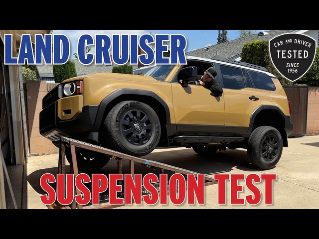 Toyota Land Cruiser Suspension Deep Dive and RTI Test | Car and Driver