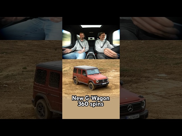 360 spins in the NEW G Wagon