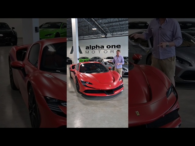Want to feel like a F1 driver? ????️???? Special SF90 at Alpha One Motors
