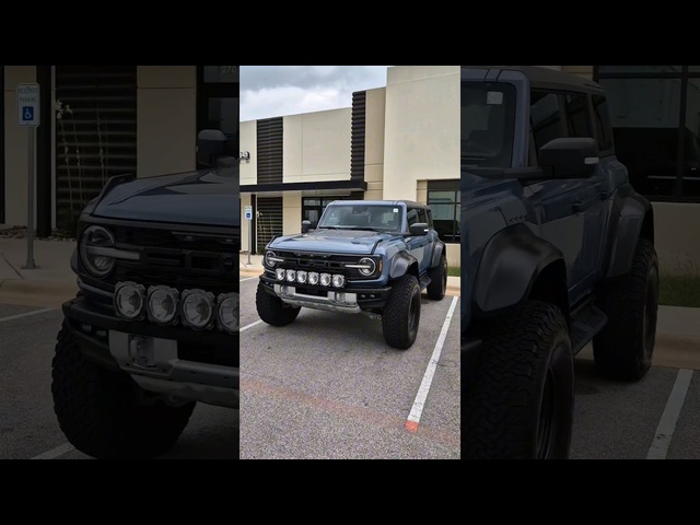 Ford having fun with the Easter eggs! ???????? Bronco Raptor at Alpha One Motors