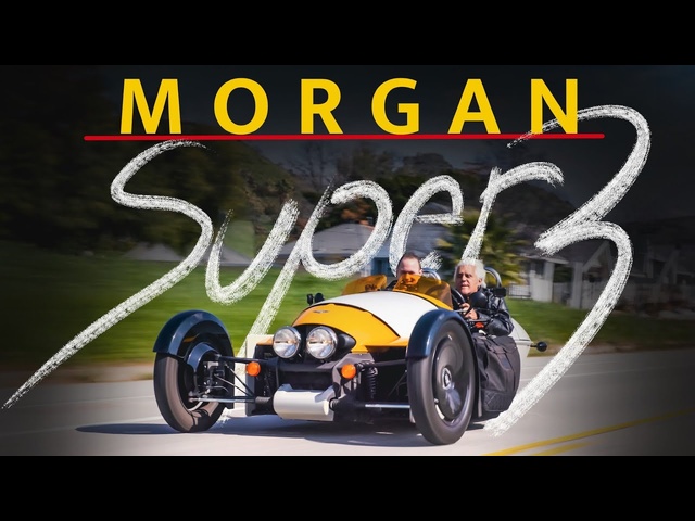Jay Leno and Jonathan Wells Drive the 2023 Morgan Super 3 Through Tujunga Hills! - Jay Leno's Garage