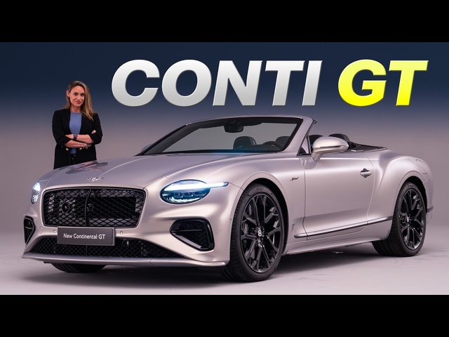 New Bentley Continental GT: Goodbye W12, Hello 771hp Hybrid! | 4K
