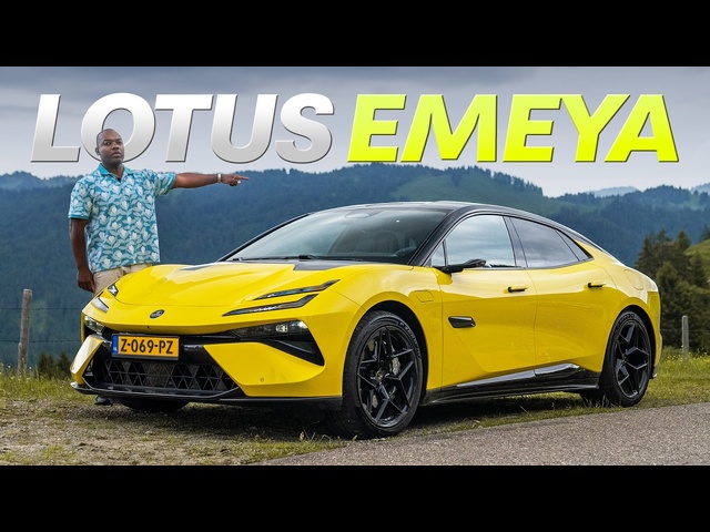 NEW Lotus Emeya R Road Trip Review: Is This Taycan Rival A REAL Lotus? | 4K