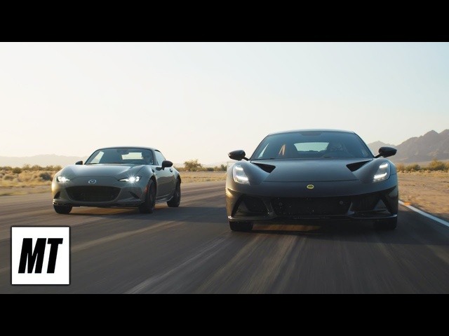 Track Comparison: 2024 Mazda Miata Club RF v 2024 Lotus Emira First Edition - Battle of Sports Cars!