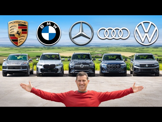 BMW v Porsche v Mercedes v Audi v VW: Which is best?