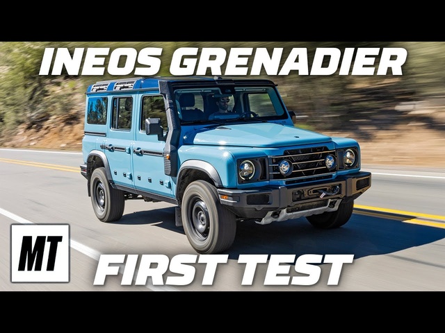 Ineos Grenadier First Test - Old School Cool, Off Road Ready | MotorTrend