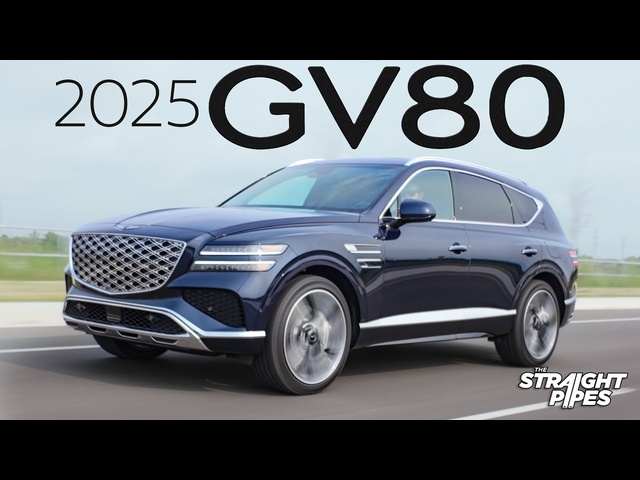 THIS or a base Benz/BMW?? NEW 2025 Genesis GV80 Review