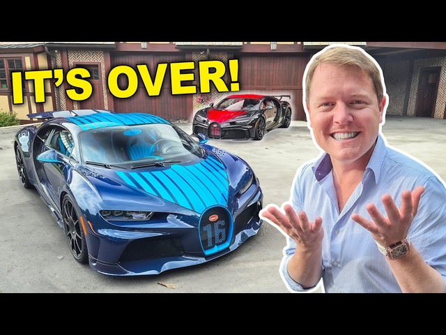 The BUGATTI CHIRON IS FINISHED! The Last Cars to Leave the Factory