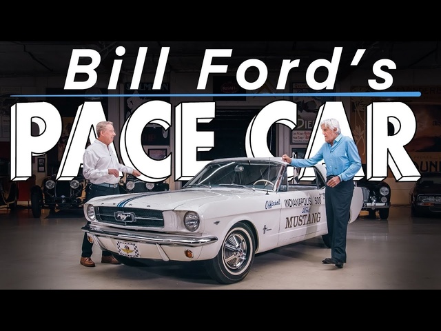 The ACTUAL 1964 1/2 Mustang Indy Pace Car - Bill Ford Reveals Rare Secrets with Jay Leno!