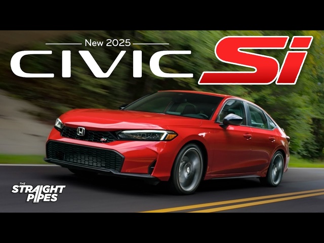 BEST SELLING MANUAL!! 2025 Honda Civic Si Review