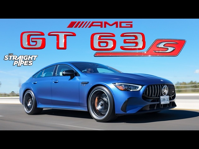 2024 Mercedes-AMG GT63 S 4 Door Coupe Review - OVER 1,000 TORQUES!