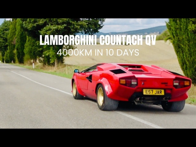 After driving my Lamborghini Countach 4000km in 10 days, do I still love it, or hate it?