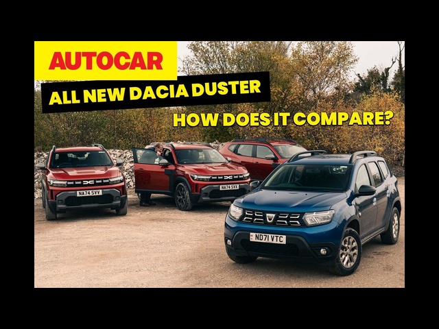 Dacia Duster walkaround old v new - which wins?