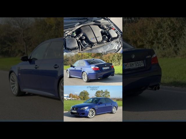 E60 BMW M5 V10 Exhaust Sounds