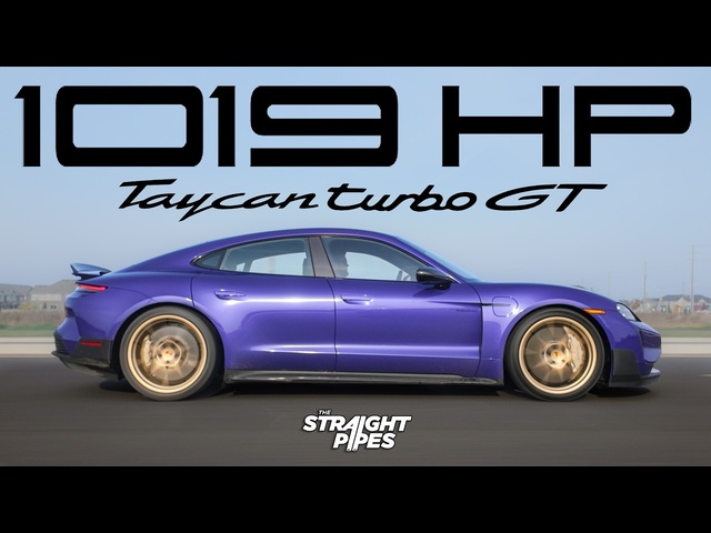 FASTEST Sedan in the WORLD! 2025 Porsche Taycan Turbo GT Review